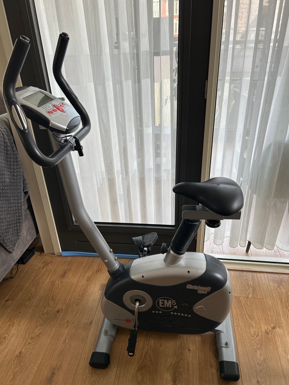 Christopeit Sport EM5 Hometrainer, Gebruikt, Ophalen of Verzenden, Metaal, Benen