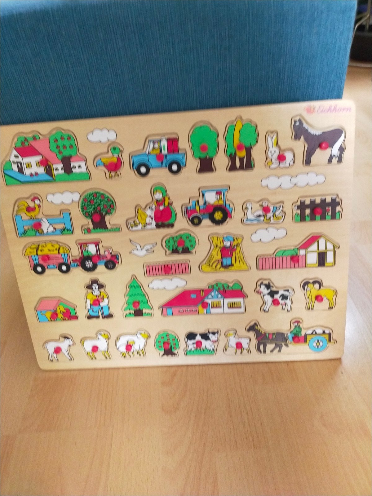 Houten puzzel, Kinderen en Baby's, Speelgoed | Kinderpuzzels, Ophalen, Minder dan 10 stukjes, 6 maanden tot 2 jaar