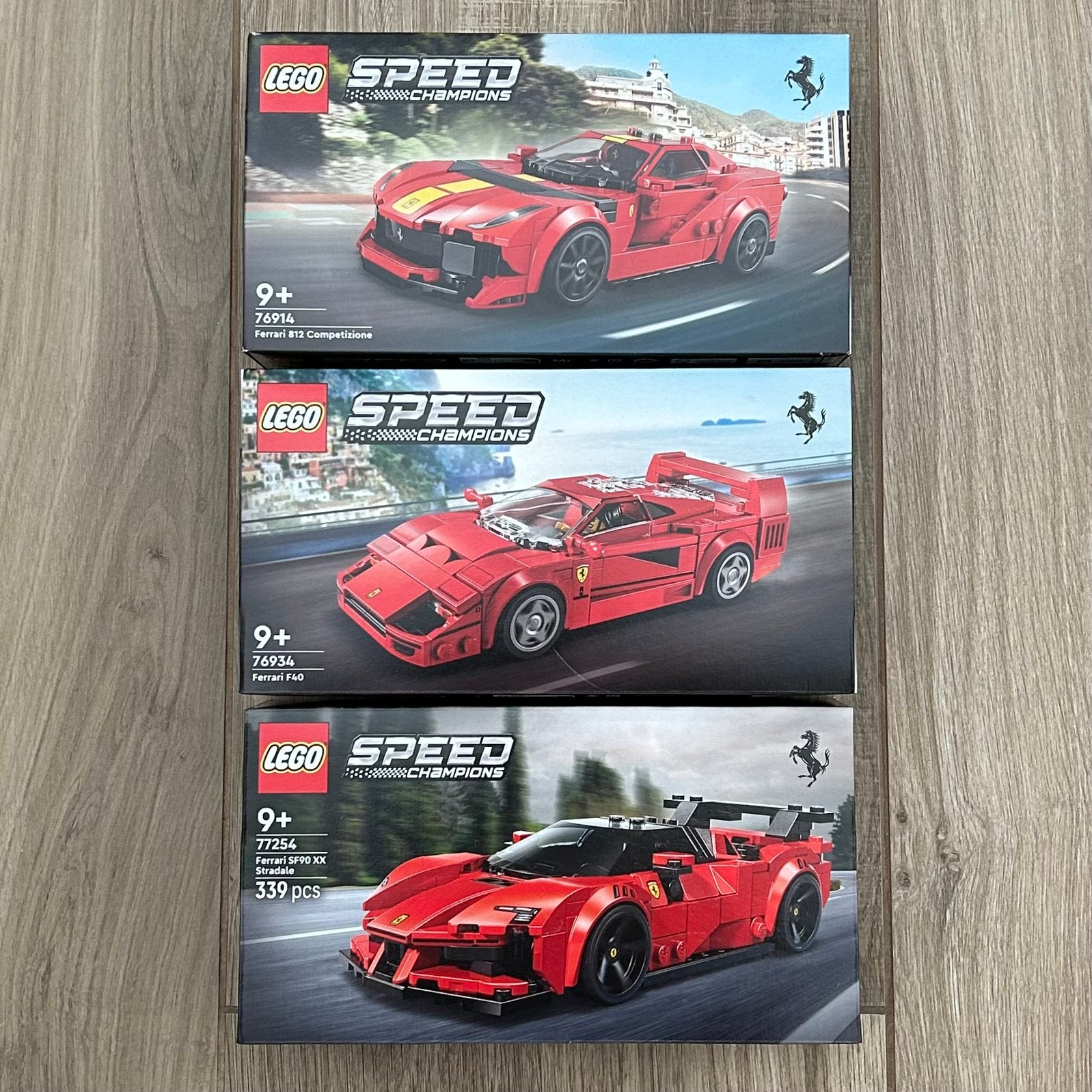 Lego Speed Champions Ferrari 3 pack | Nieuw, Lego, Nieuw, Complete set, Compleet