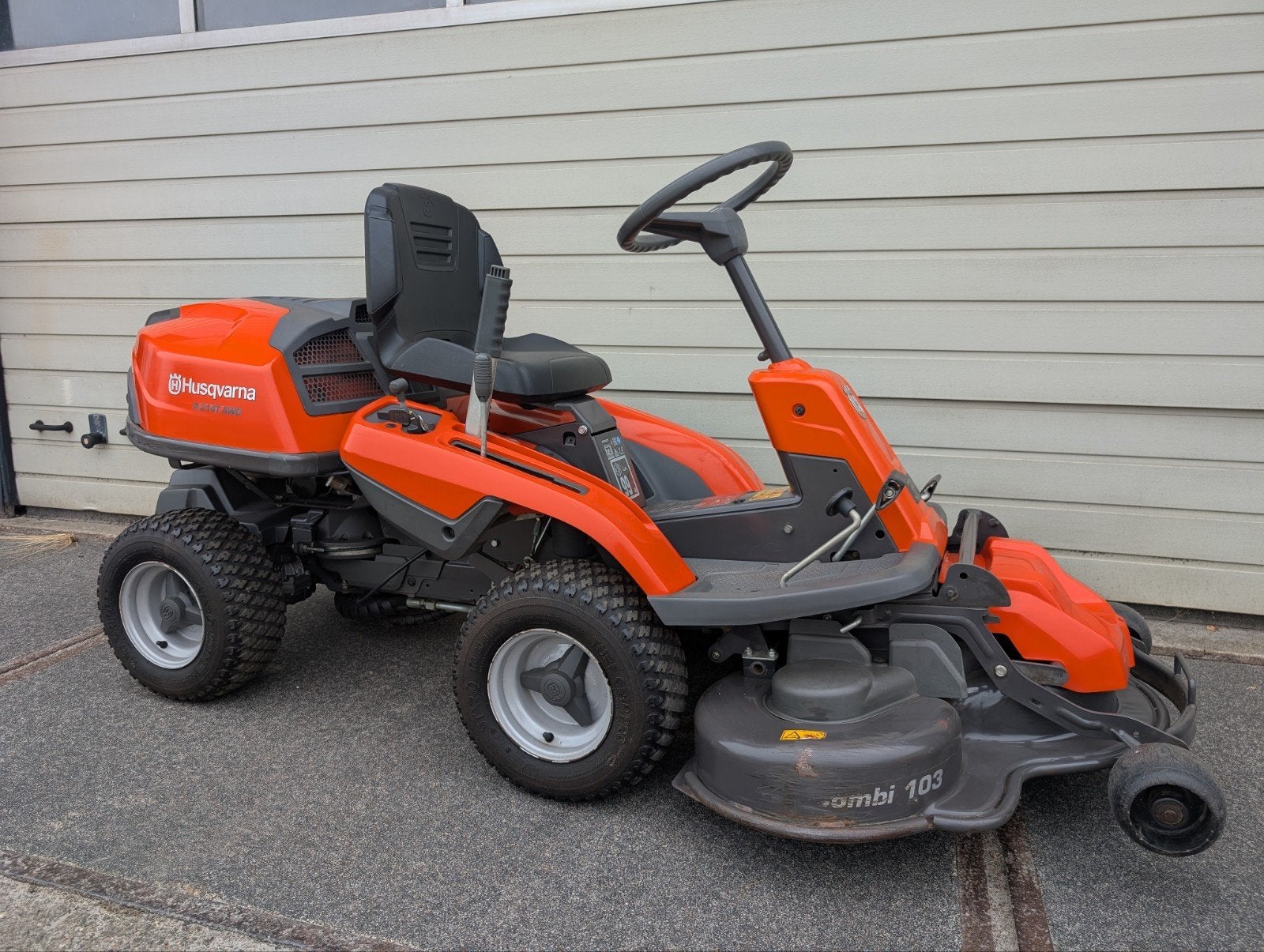 Nette Husqvarna rider R214T AWD! 4x4 103cm mulch! 2cil.B&S, Tuin en Terras, Gebruikt, Ophalen of Verzenden, Husqvarna, Mulchfunctie