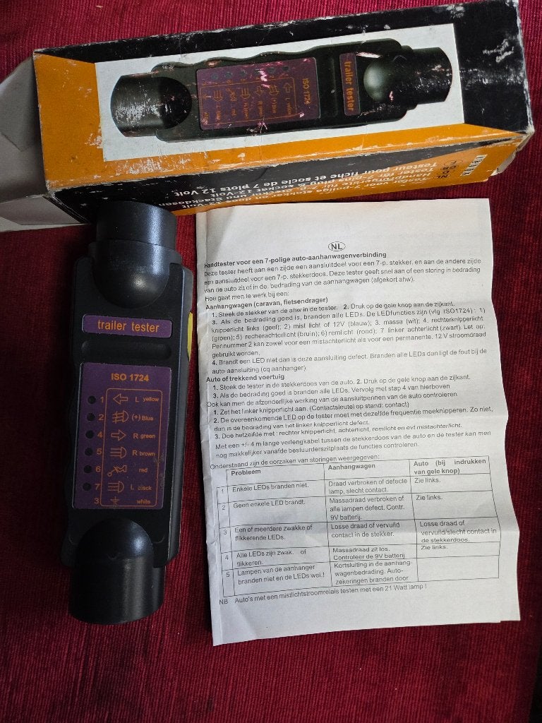 autostekker tester, Ophalen of Verzenden, Zo goed als nieuw