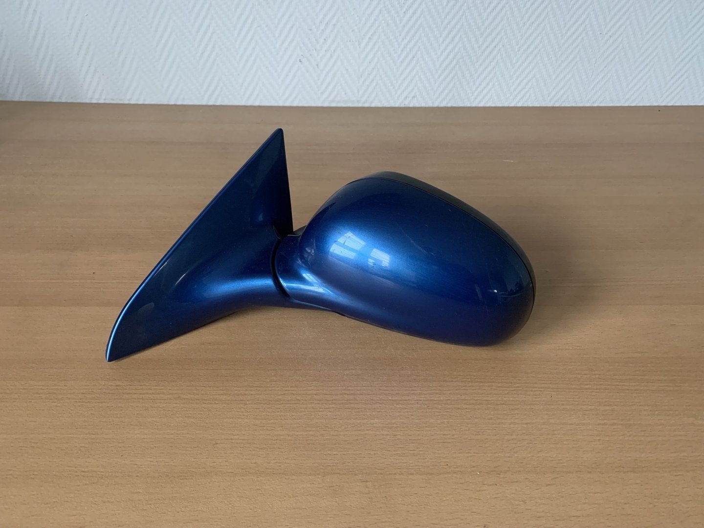 buitenspiegel links peugeot 406 coupe blauw 1997 tot 2005, Gebruikt, -, -, Ophalen of Verzenden