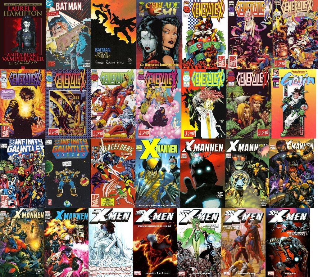 28 Comics, Meerdere comics, Ophalen, Amerika