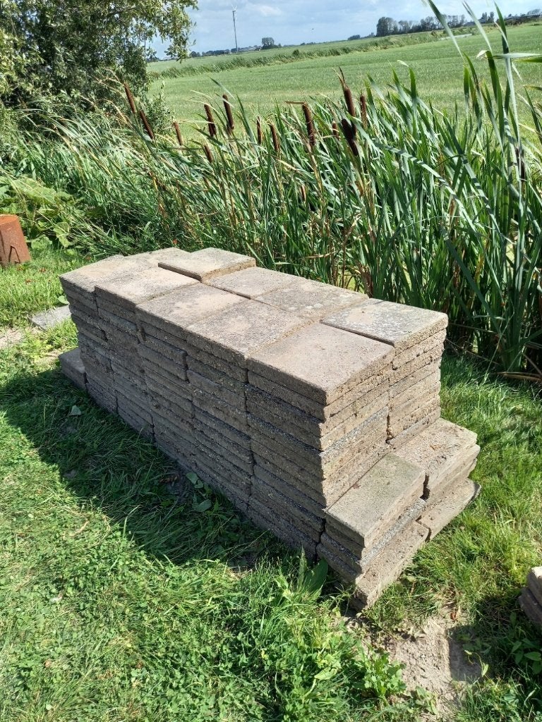Gratis betontegels 30x30cm, Ophalen, Gebruikt, 10 m² of meer, Beton