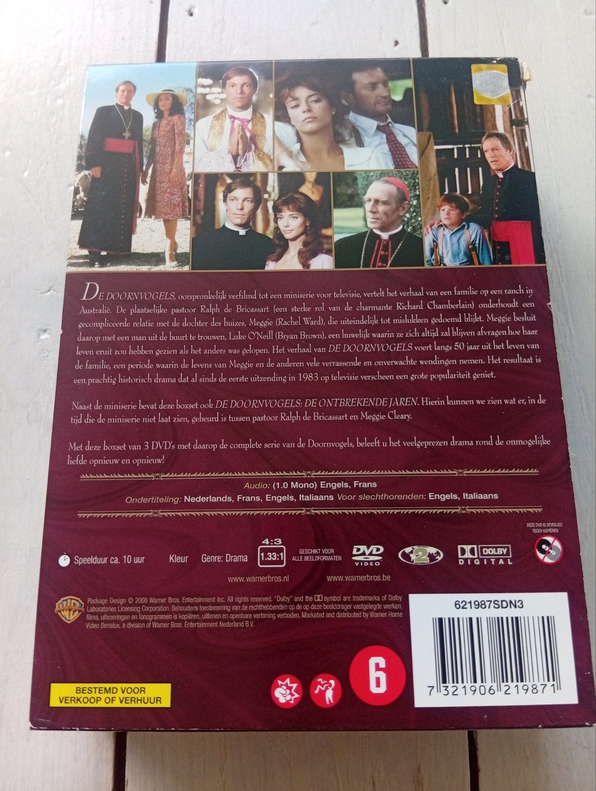 De Doornvogels - De Complete Serie (DVD), Cd's en Dvd's, Drama, Nederlands, Ophalen of Verzenden, Zo goed als nieuw