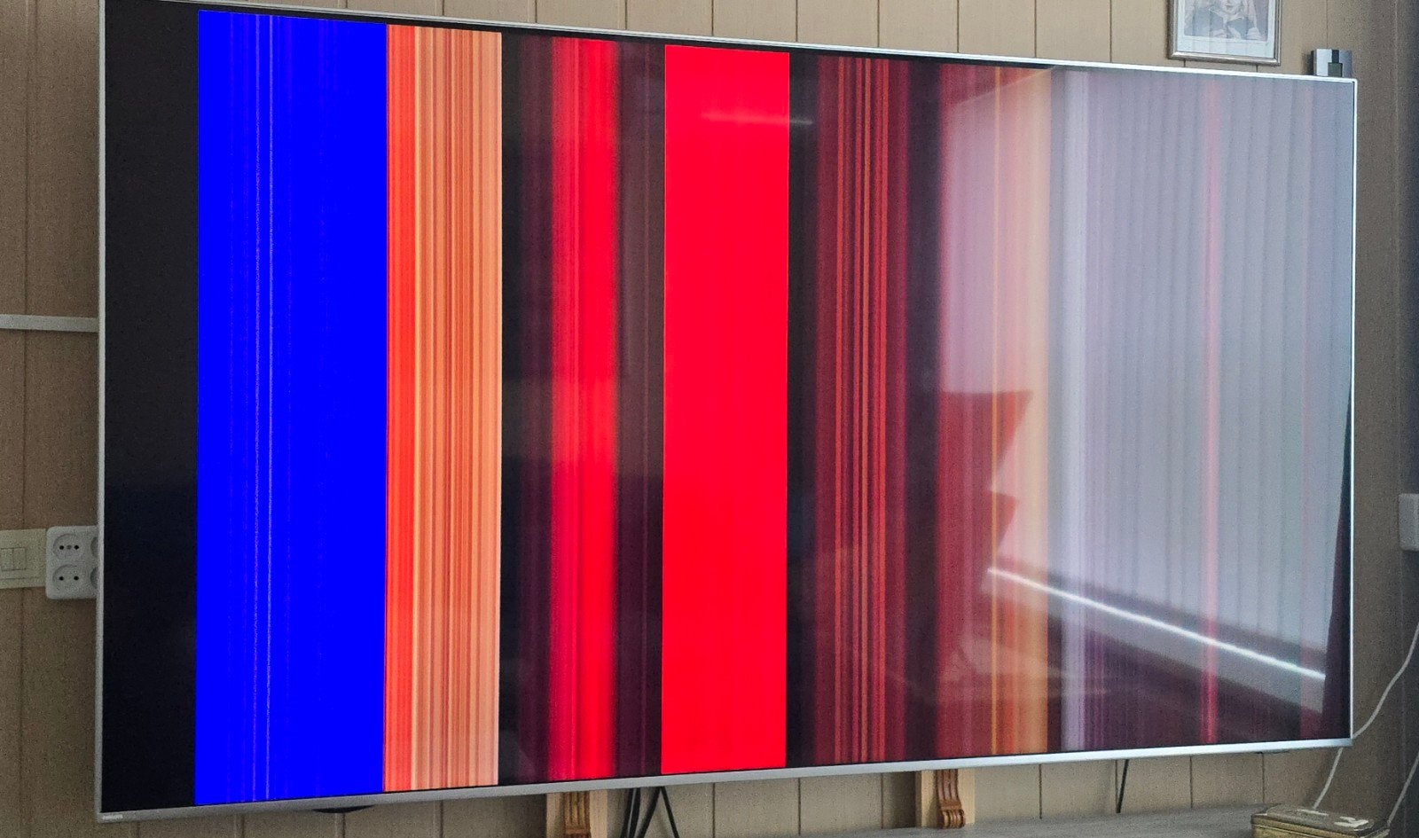 Philips Ambilight 86PUS8807/12 - Defect scherm 86 inch tv, Ophalen, Philips, LED, 120 Hz