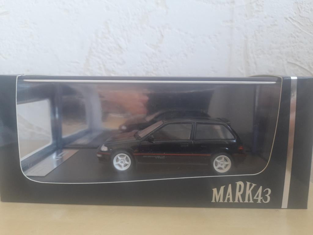 Honda Civic EF9  SiR Black Mark43  1:43 (incl ovp), Ophalen of Verzenden, Zo goed als nieuw, Auto, Overige merken