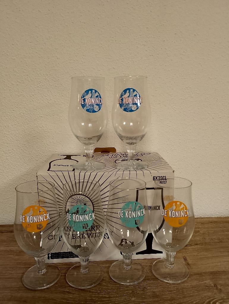 de koninck, Verzamelen, Biermerken, Nieuw, Glas of Glazen, Overige merken, Ophalen of Verzenden