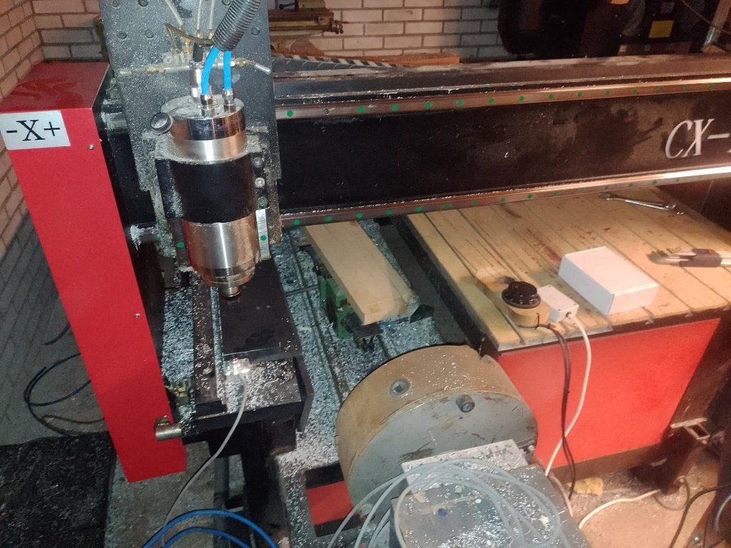 Cnc Freesbank te koop, Ophalen, Gebruikt, Elektrisch, Overige soorten