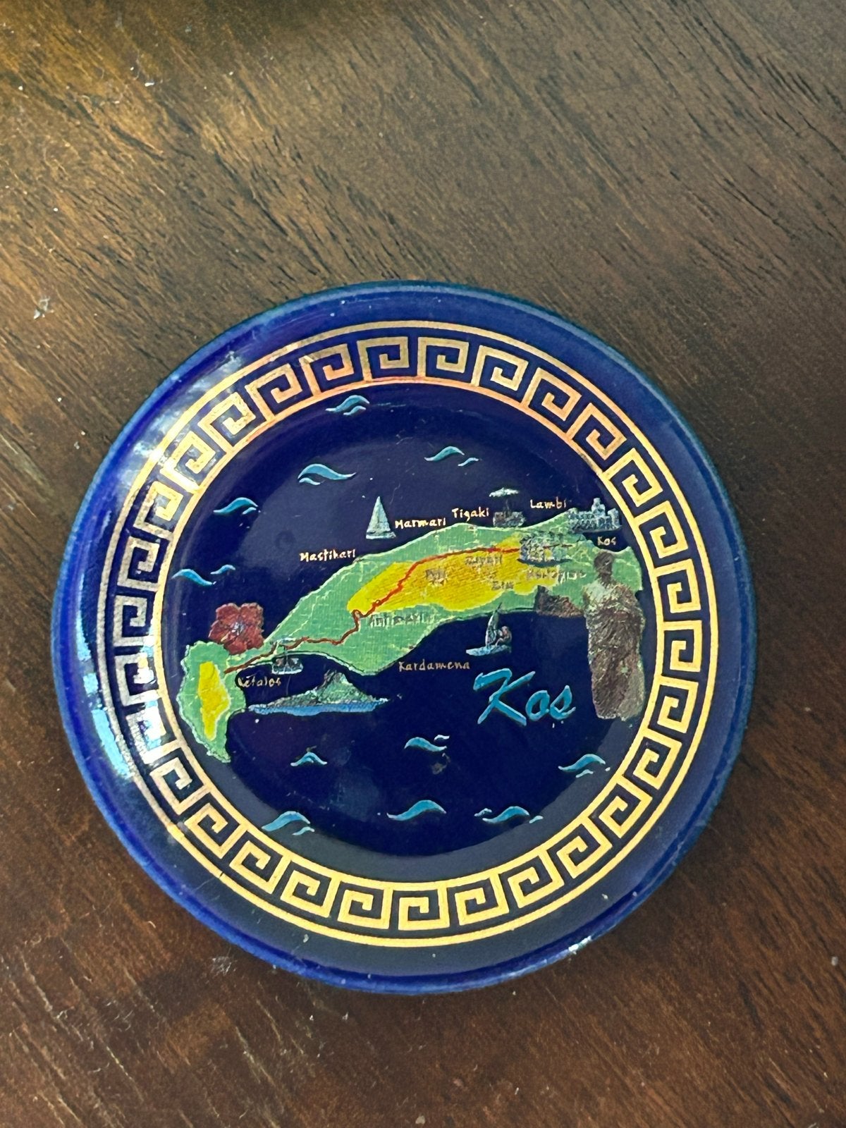 Koelkastmagneet Kos Griekenland Souvenir, Ophalen of Verzenden, Zo goed als nieuw