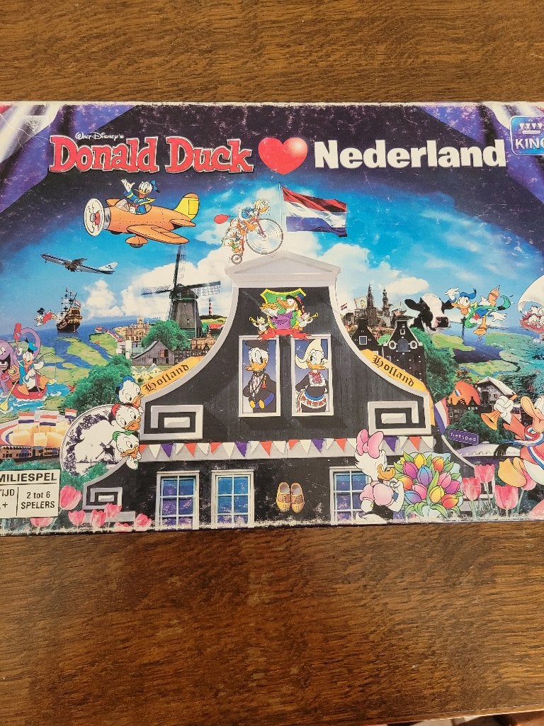 Donald duck loves Nederland, Hobby en Vrije tijd, Ophalen of Verzenden, Gebruikt, King