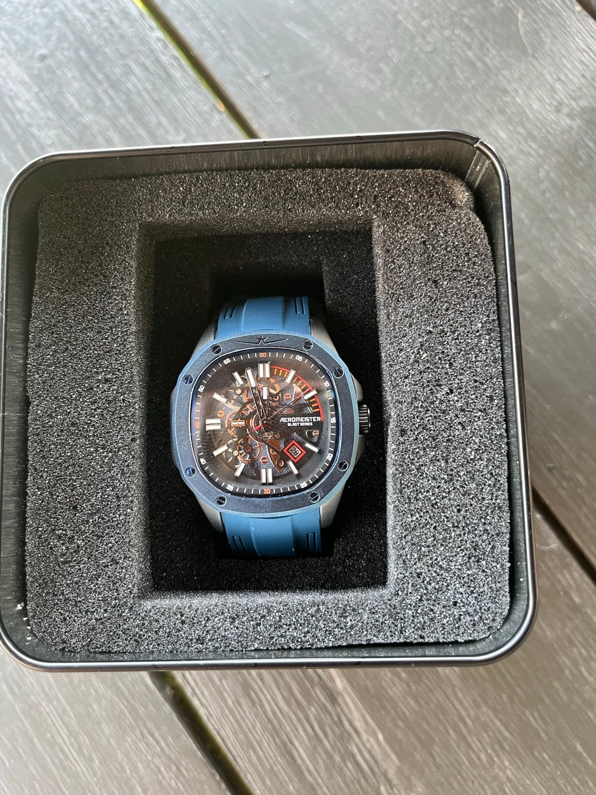 Herenhorloge Aeromeister Driver AM5101 - Stijlvol en Robuust, Ophalen of Verzenden, Nieuw
