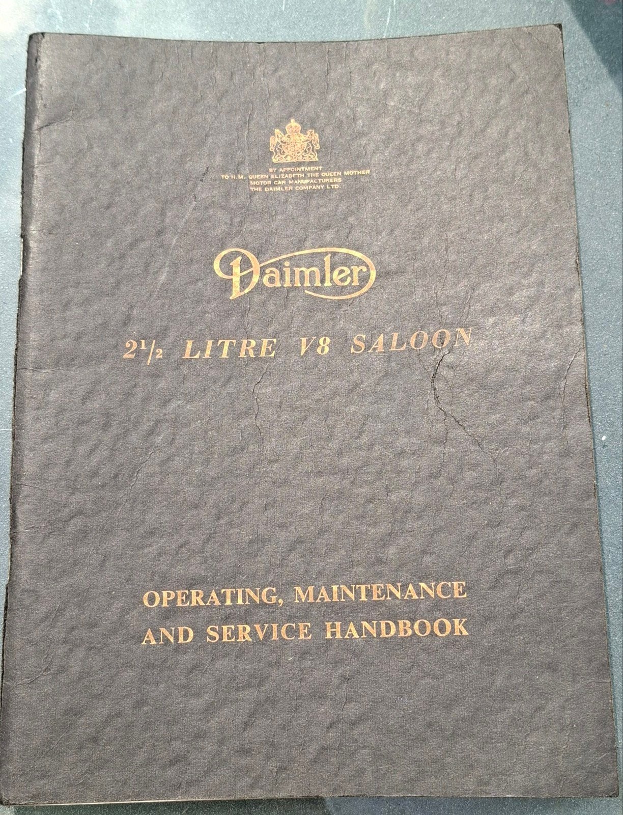 Origineel Instructieboek Daimler 2.5 Litre V8 Saloon 1962-69, Ophalen of Verzenden