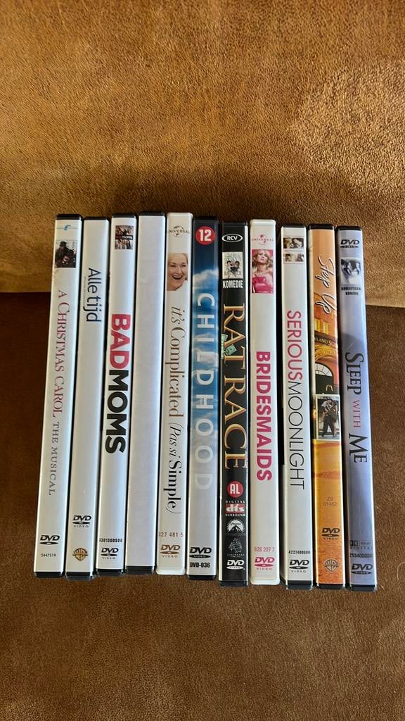 11 diverse dvds., Alle leeftijden, Ophalen of Verzenden, Zo goed als nieuw, Stand-up of Theatershow