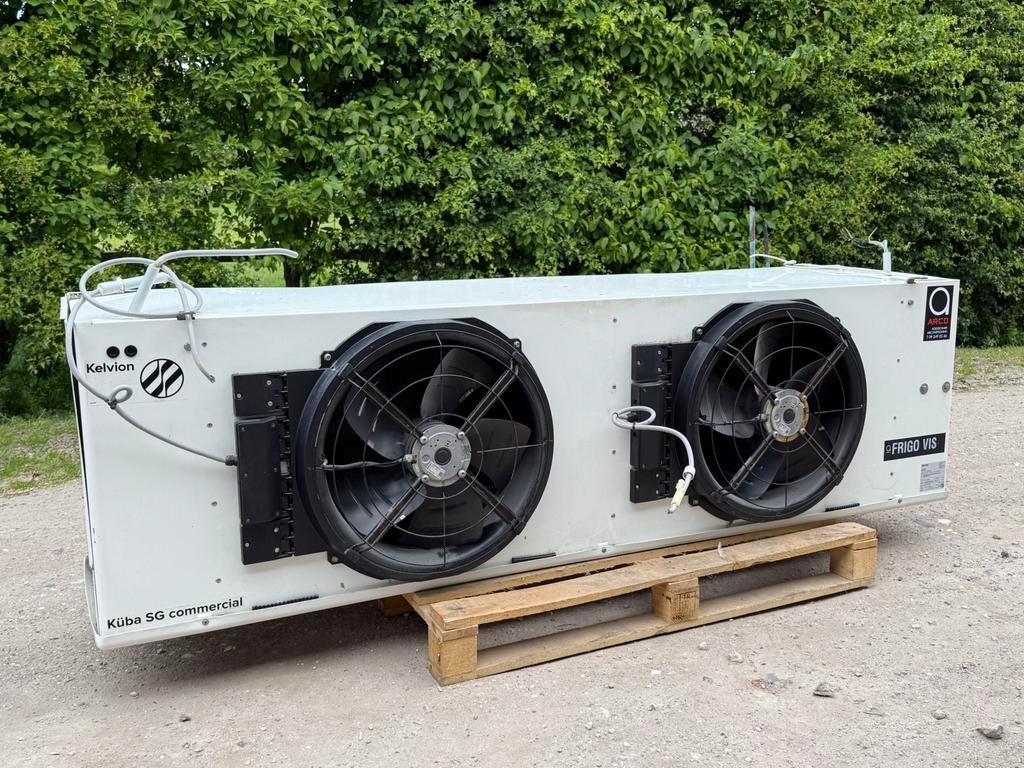 Kelvion Küba CO2 luchtkoelers verdampers koeltechniek 3 stuk, Ophalen, 30 tot 80 cm, Cv-ketel of Combi-ketel, Minder dan 60 cm