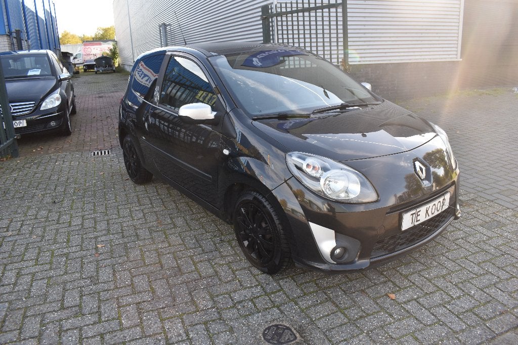 Renault Twingo 1.2 55KW E3 2011 Zwart NIEUWE APK  PANODAK, Voorwielaandrijving, Twingo, 31 €/maand, 4 cilinders
