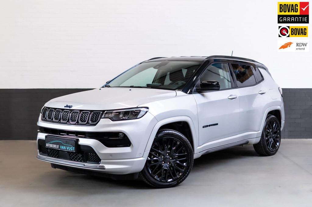 Jeep Compass 4xe 240 pk Plug-in S versie Hybrid Electric Lim, Automaat, Zwart, 4 cilinders, Bedrijf