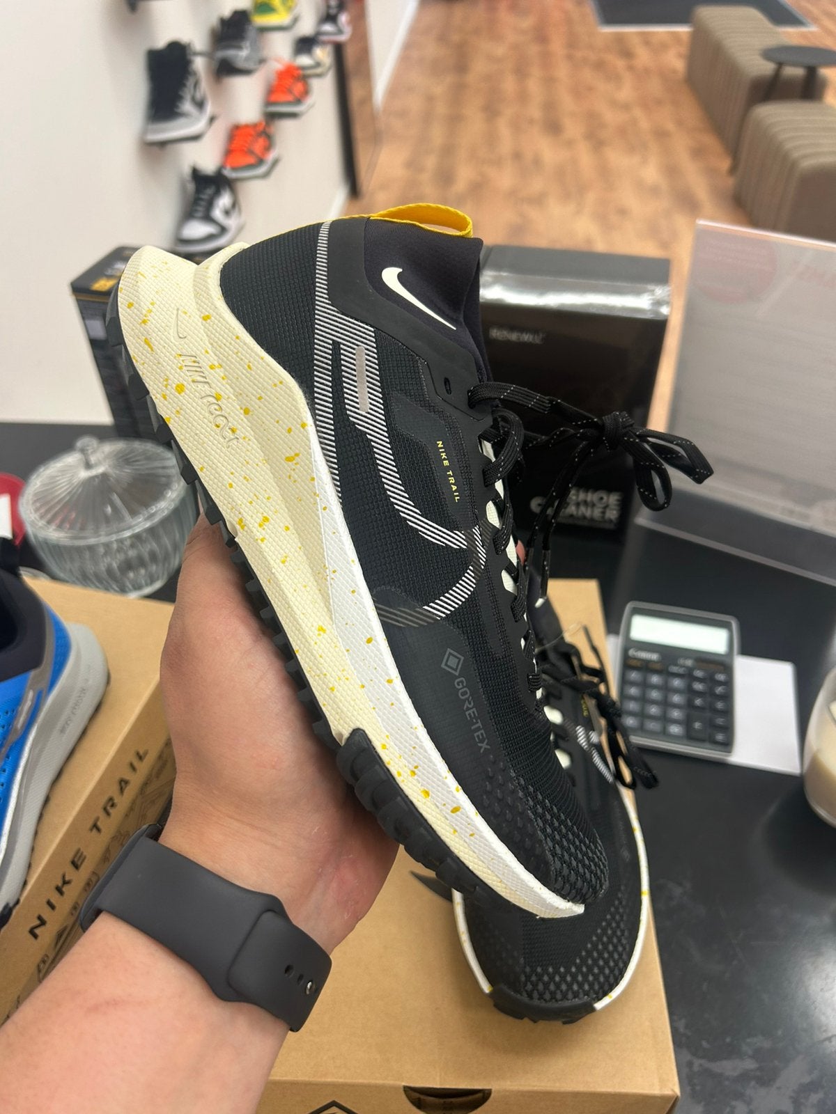 Nike React Pegasus Trail 4 GTX Gore-Tex – Maat 38.5, Sport en Fitness, Loopsport en Atletiek, Nieuw, Ophalen of Verzenden, A, Hardlopen