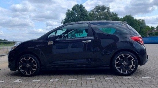 Citroën DS3 1.6 VTI 88KW 2010 Zwart, Voorwielaandrijving, 40 €/maand, Zwart, 4 cilinders