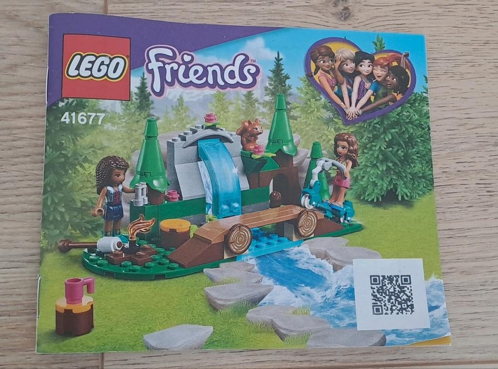Lego Friends 41677 Waterval in het bos (compleet), Ophalen of Verzenden, Zo goed als nieuw