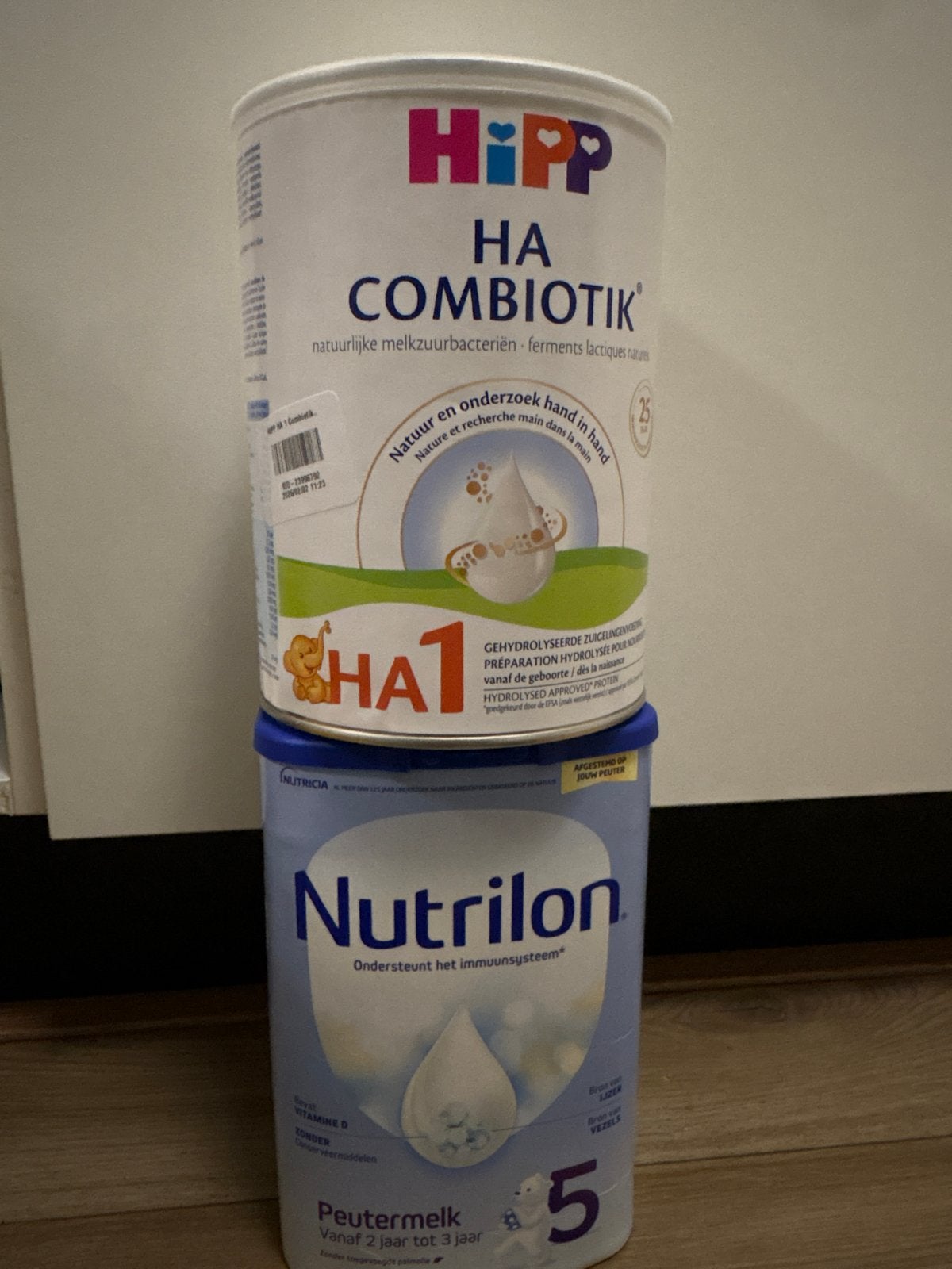 HiPP HA Combiotik en Nutrilon Peuter Melk 5, Kinderen en Baby's, Ophalen of Verzenden, Nieuw, Babyvoedingmaker, Nutrilon