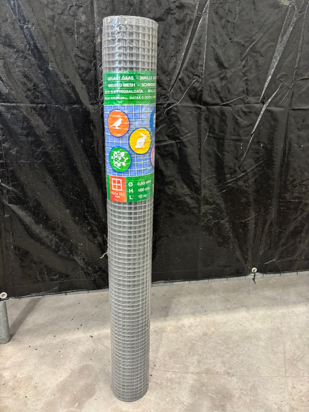 Volièregaas/Konijnengaas 1 meter hoog, 10 meter per rol!, Tuin en Terras, Gaas en Draad, Ophalen, Nieuw, 10 tot 20 meter, Gaas