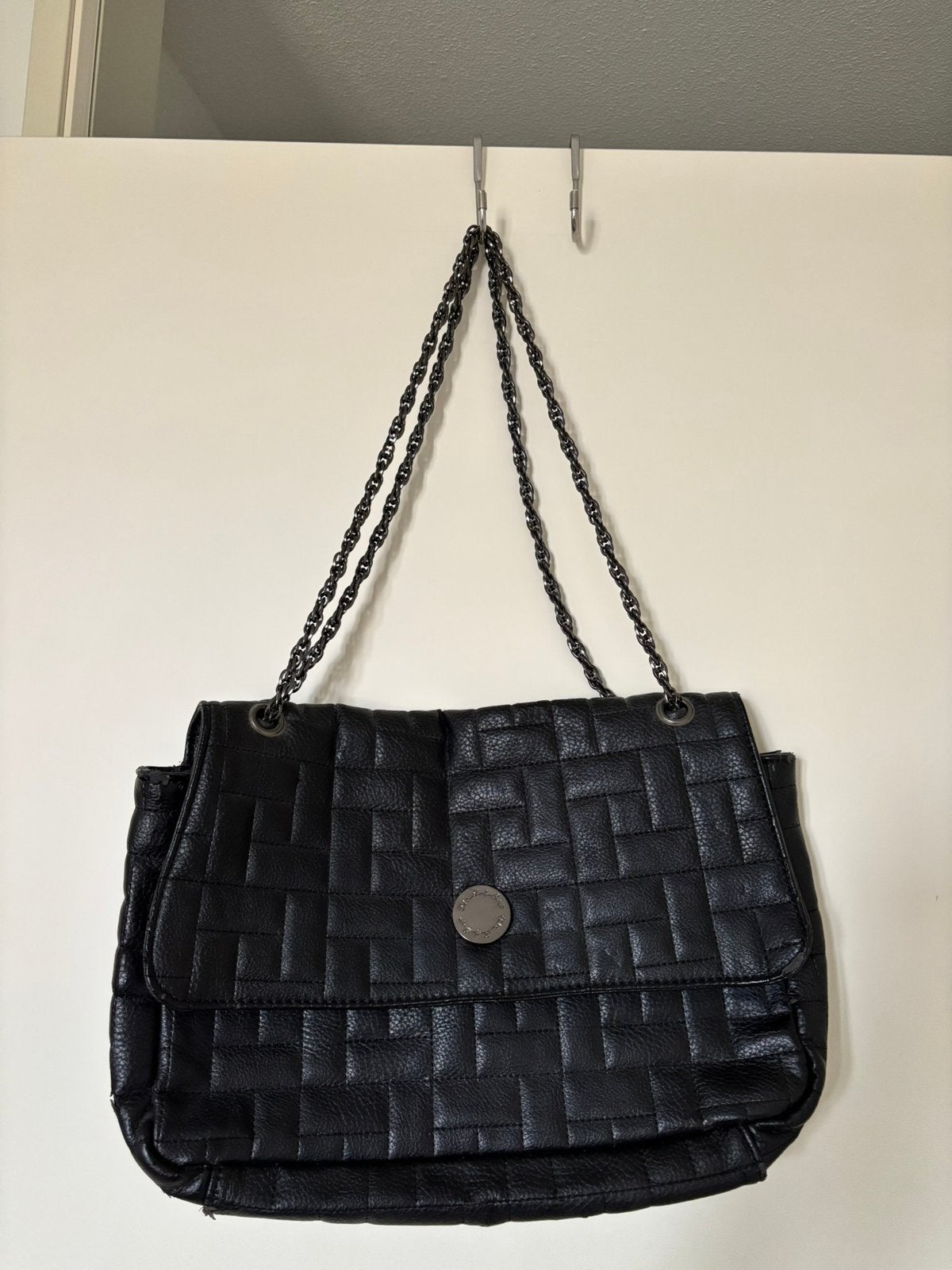 Zara tas met schakelketting zwart, Ophalen of Verzenden, Nieuw, Zwart, Schoudertasje