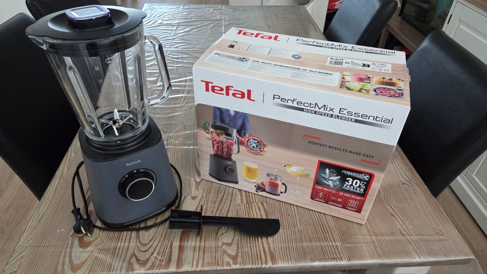 Tefal PerfectMix Essential, Witgoed en Apparatuur, Blenders, Ophalen, Nieuw, Blender
