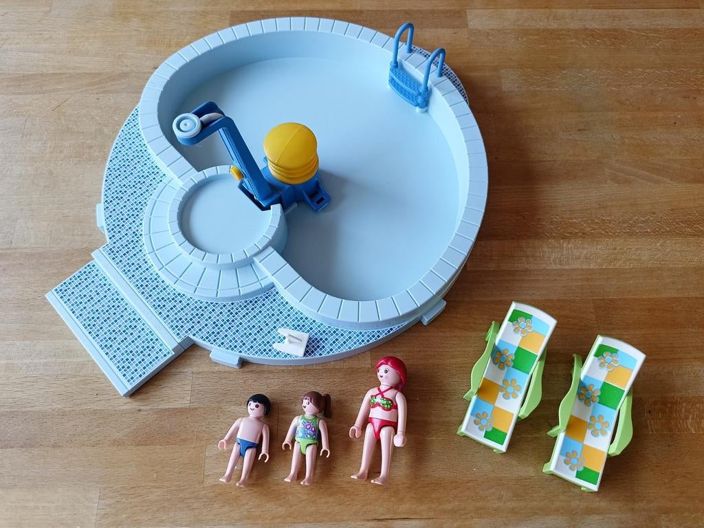 Playmobil zwembad, Ophalen of Verzenden