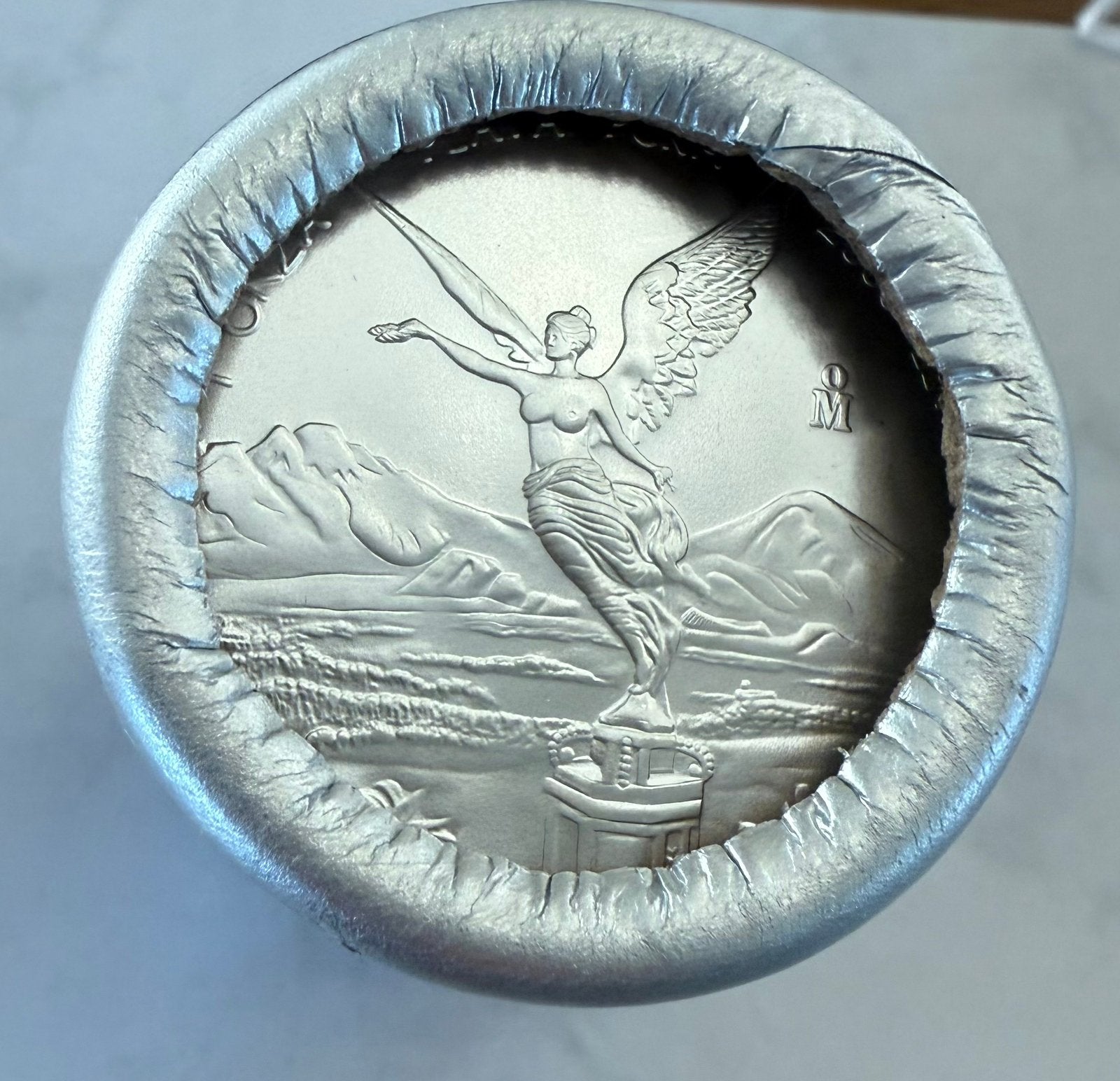 20x (Rolletje) 2008 1 oz Libertad / Banco de Mexico 999 zilv, Ophalen of Verzenden, Zuid-Amerika, Setje, Zilver