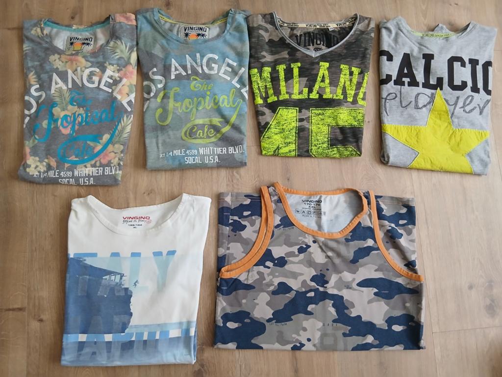 6x Vingino shirt 158/164, Ophalen of Verzenden, Jongen, Shirt of Longsleeve