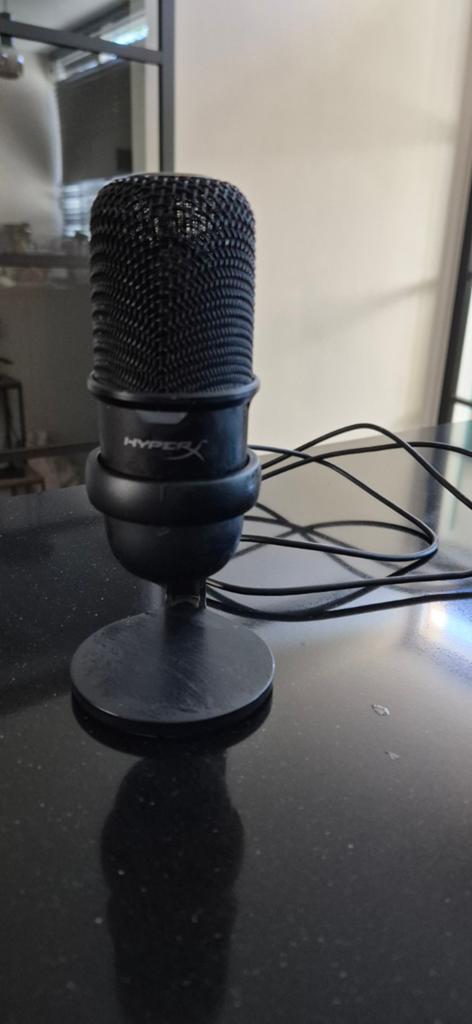 HyperX QuadCast S USB Microfoon, Ophalen of Verzenden, Zo goed als nieuw