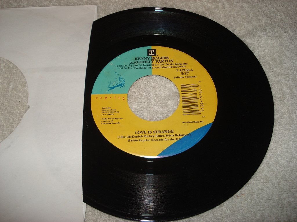 Dolly Parton    Love is Strange      Usa    Orgineel, Originele persing, Ophalen of Verzenden, Zo goed als nieuw, Country en Western