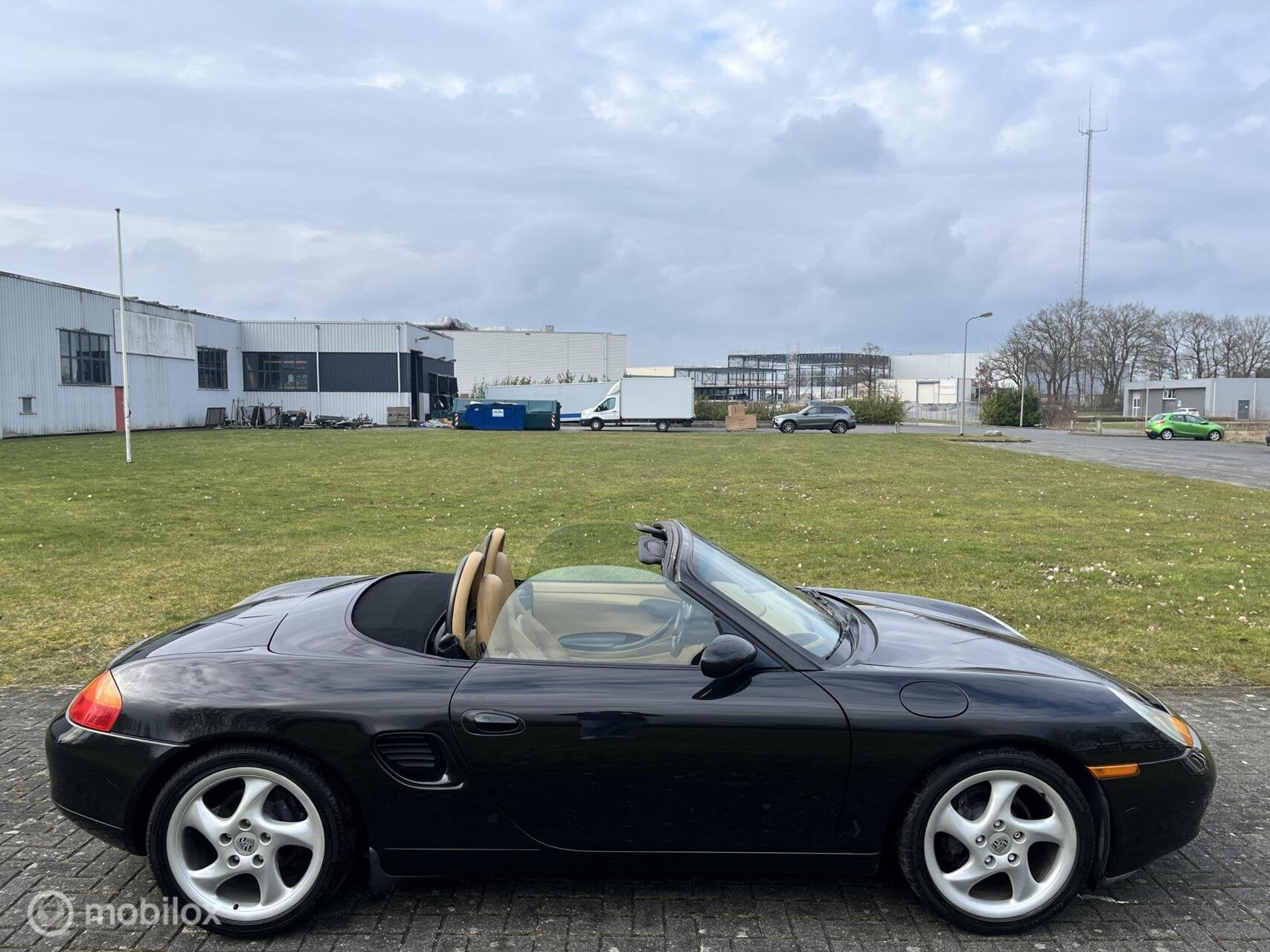 Porsche Boxster 2.5 Tiptronic / APK / Airco / Cruise /, Auto's, Porsche, Achterwielaandrijving, Gebruikt, Cabriolet, Zwart