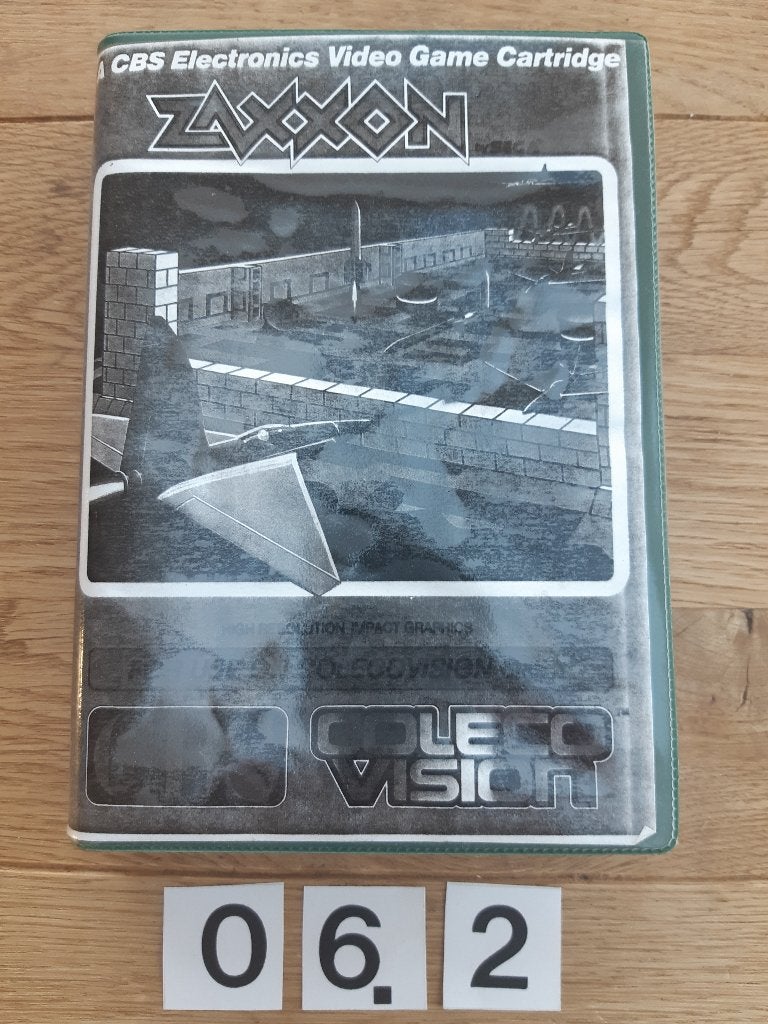 NR 062	Colecovision	Zaxxon, Ophalen of Verzenden, Overige typen