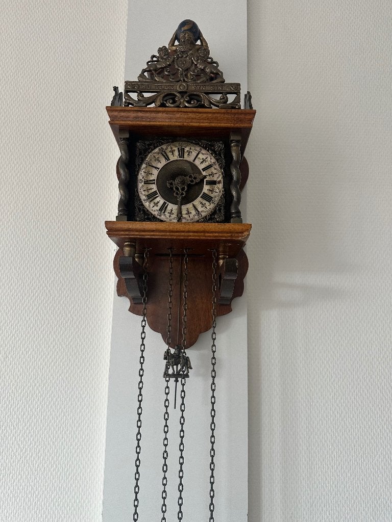 Antieke Zaanse klok, Antiek en Kunst, Ophalen