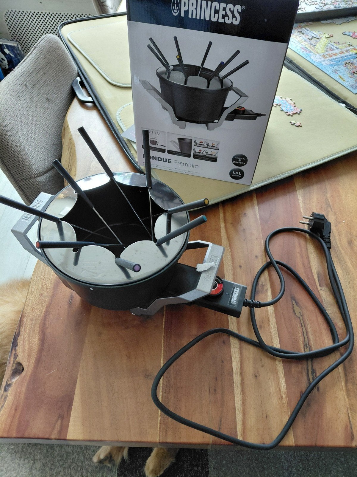 Princess Fondue Premium - Zo goed als nieuw, Ophalen, Zo goed als nieuw, Elektrisch, Fondueset