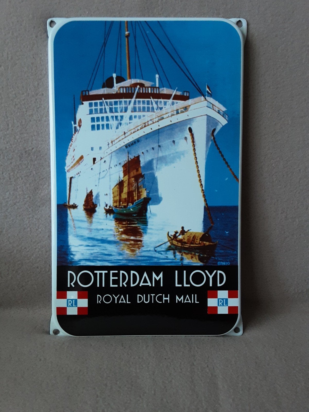 EMAILE BORD , ROTTERDAM LLOYD., Verzamelen, Ophalen of Verzenden, Zo goed als nieuw, Overige