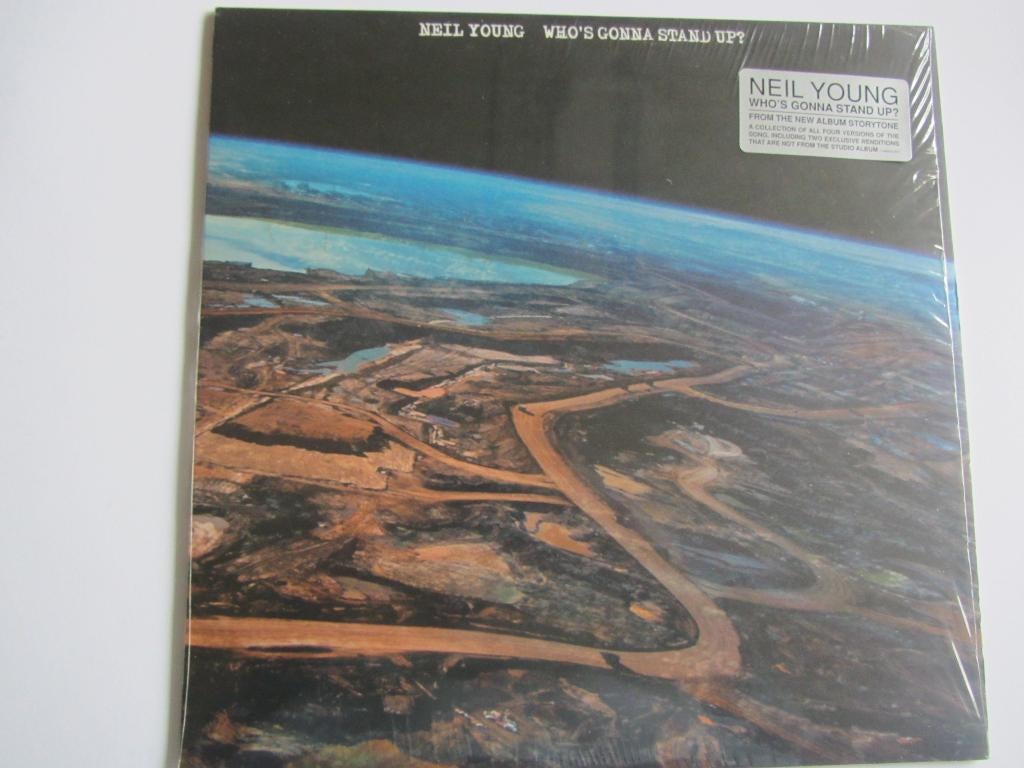 12" Neil Young - Who's Gonna Stand Up?, Cd's en Dvd's, Vinyl Singles, Maxi-single, Ophalen of Verzenden, Zo goed als nieuw, 12 inch