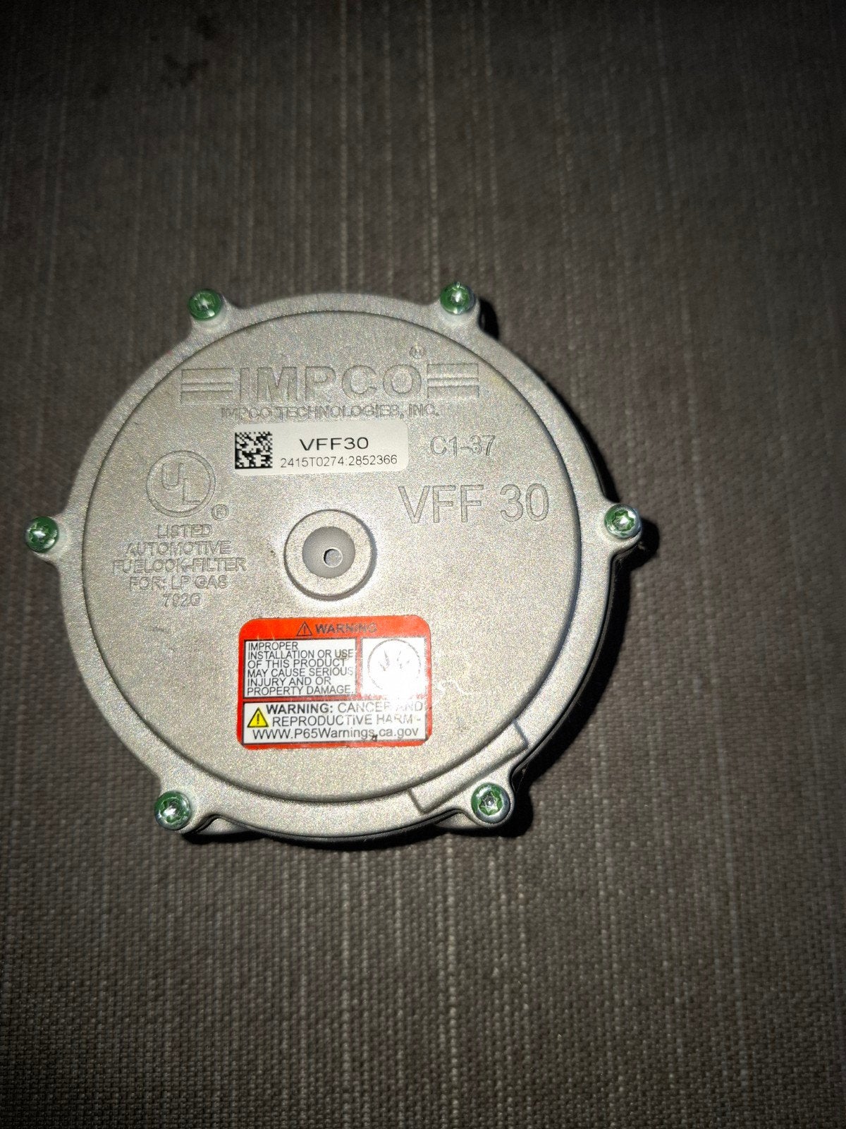 impco vff 30  gasafsluiter en filter, Auto-onderdelen, Ophalen of Verzenden