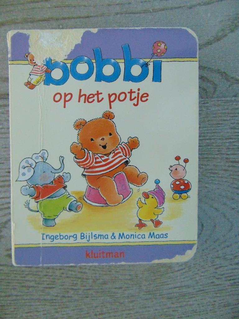 Bobbi op het potje - kartonnen boek - ingeborg bijlsma, Ophalen of Verzenden, Gelezen, Ingeborg Bijlsma & Monica Maas, 2 tot 3 jaar