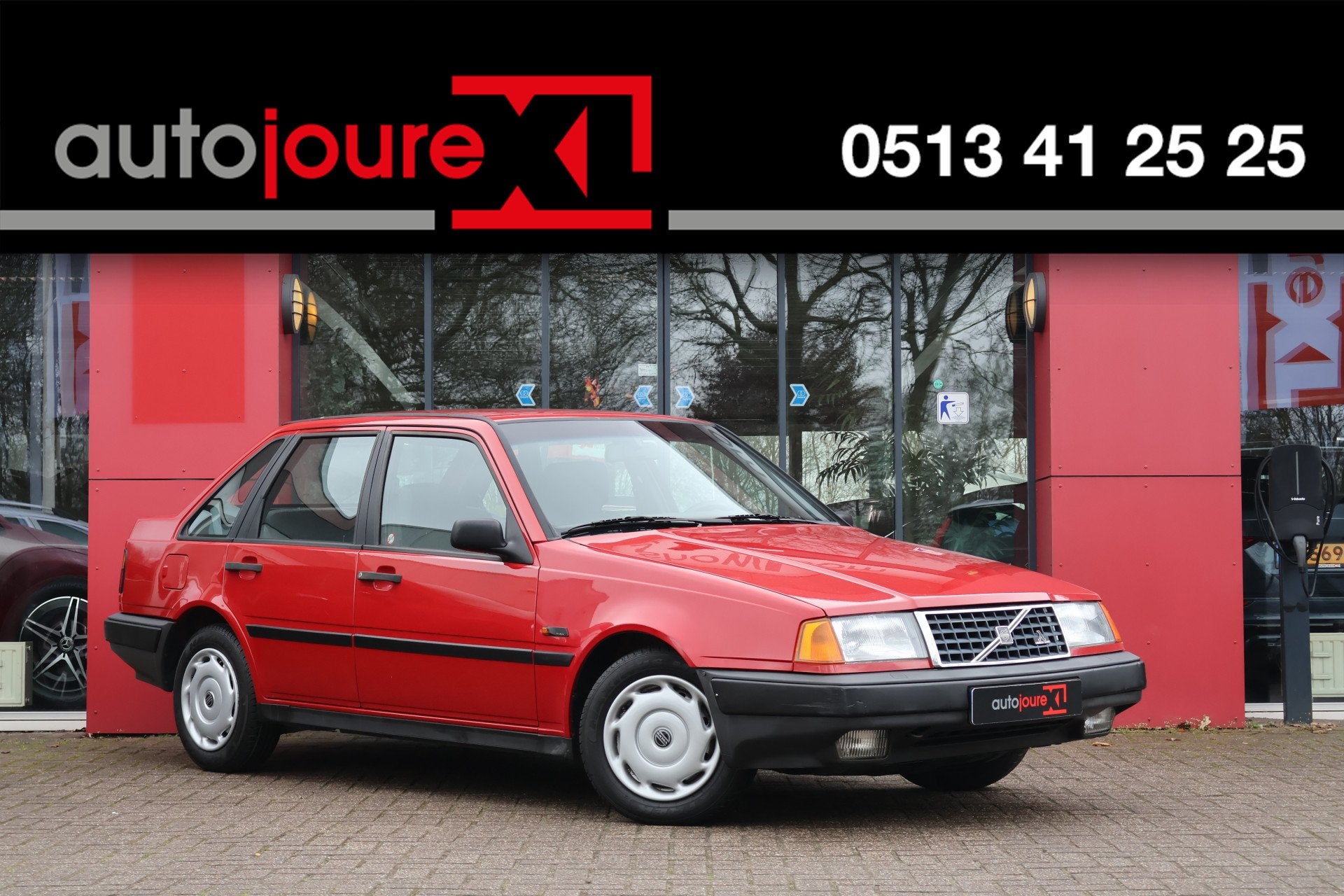 Volvo 440 1.7i DL | Automaat | 1991 | (bj 1991), Auto's, Stof, Zwart, Bedrijf, Radio