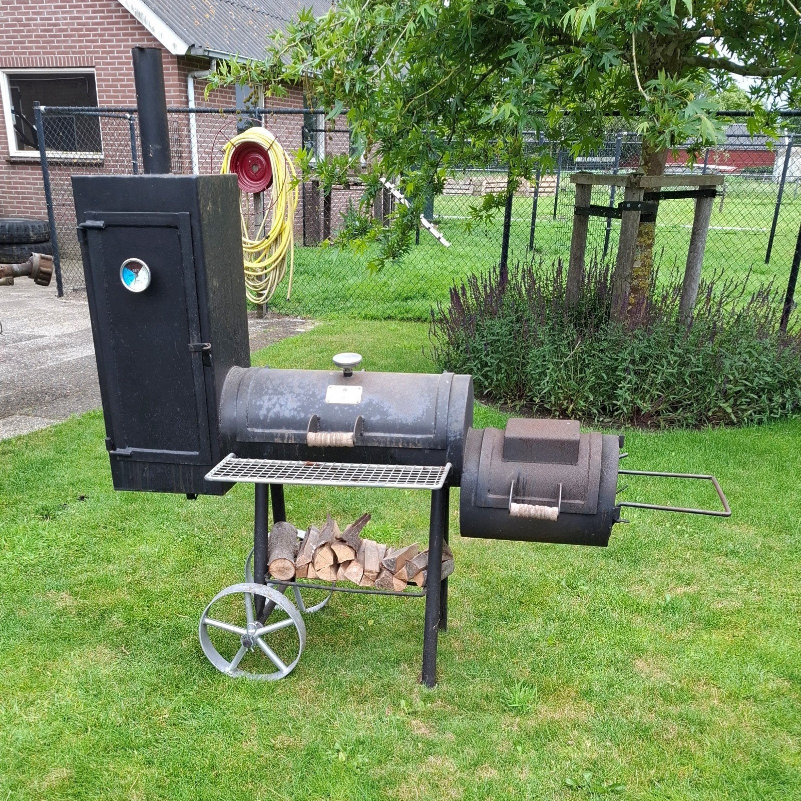 Smoker bbq witkamp design, Ophalen of Verzenden, Gebruikt, Witkamp design