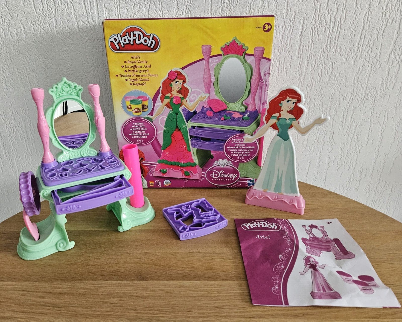 Play-Doh Disney Prinses Ariel kaptafel, Ophalen of Verzenden, Gebruikt, Knutselen