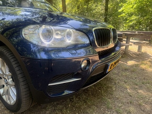 BMW X5 xDrive35i Executive (bj 2012, automaat), Auto's, Gebruikt, Blauw, Bedrijf, Vierwielaandrijving