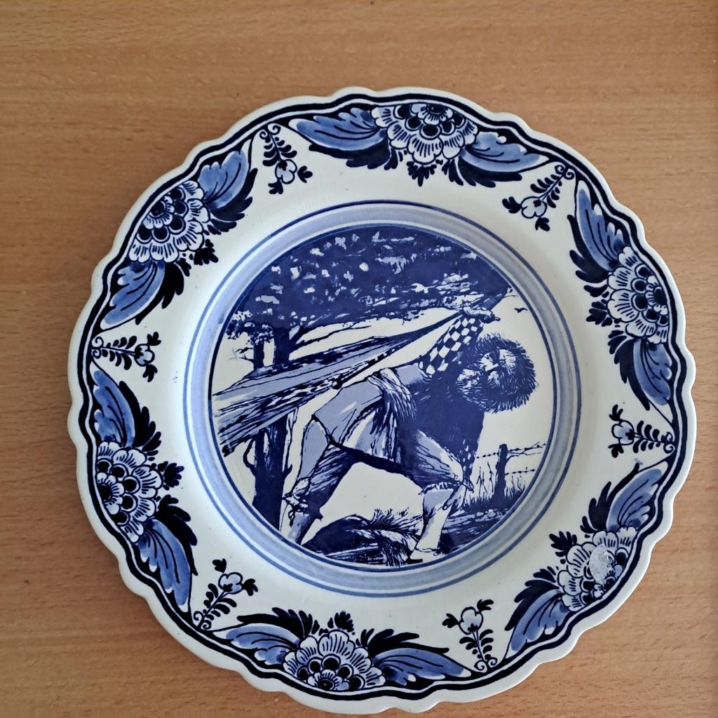 Defts Blauw met te bieden prijs per bord, Antiek en Kunst, Ophalen of Verzenden