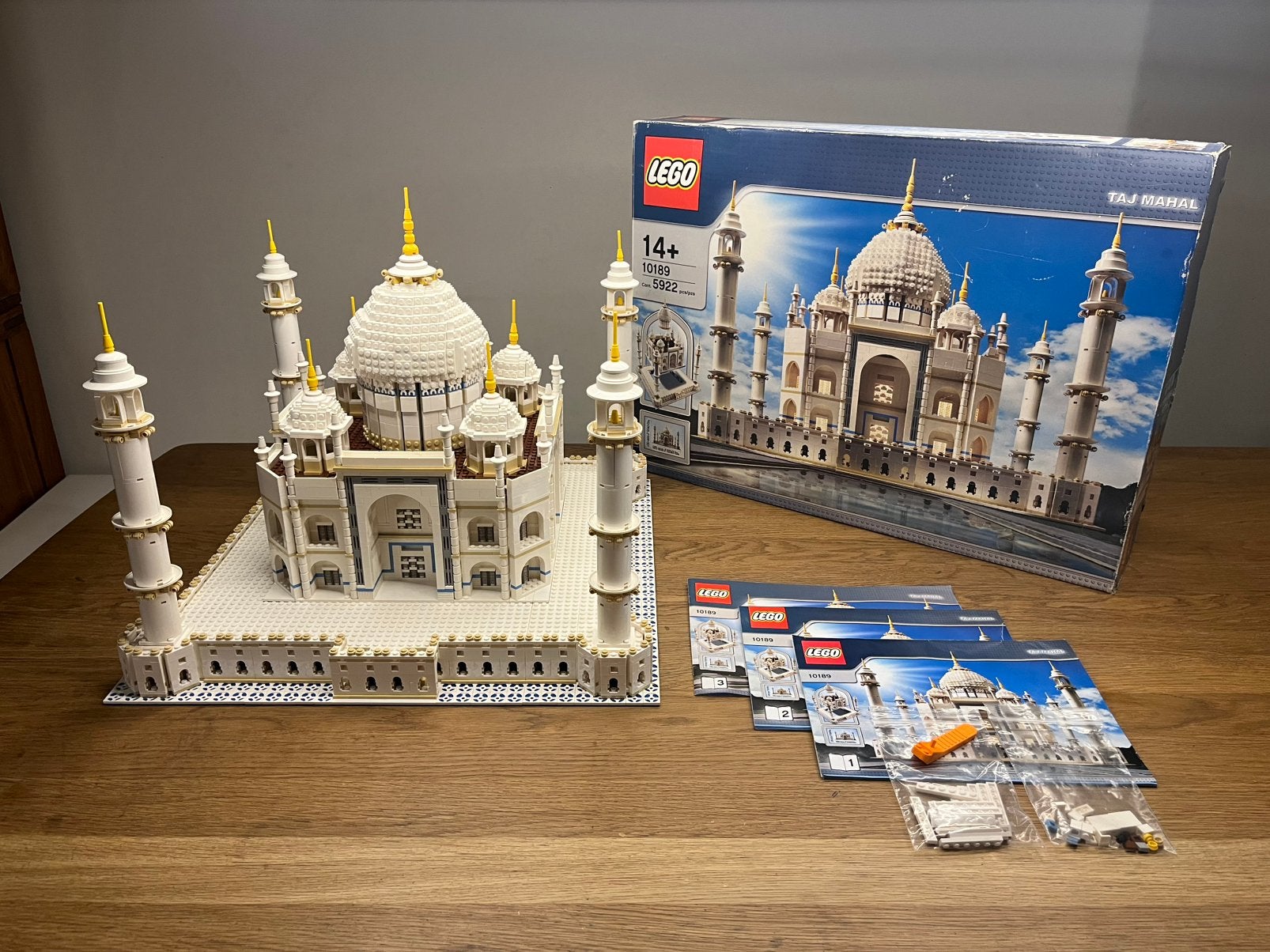Lego 10189. Taj Mahal.  Eerste editie 2008., Lego, Ophalen of Verzenden, Zo goed als nieuw, Inclusief accessoires