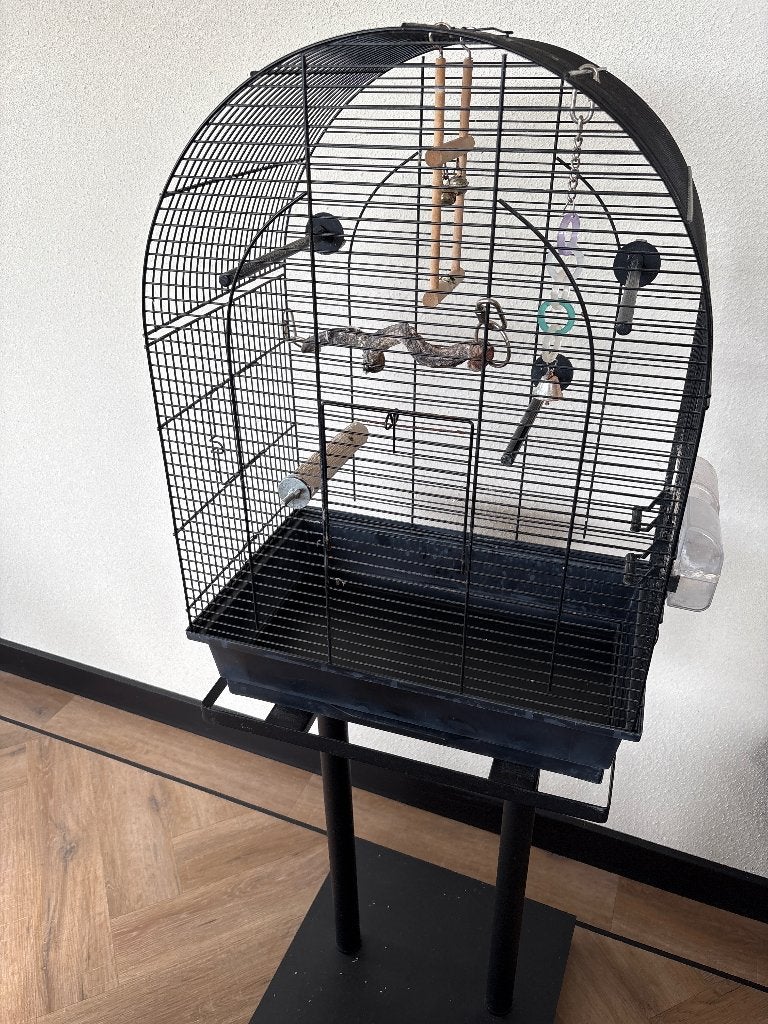 Parkieten kooi, Ophalen, Gebruikt, Metaal, Vogelkooi