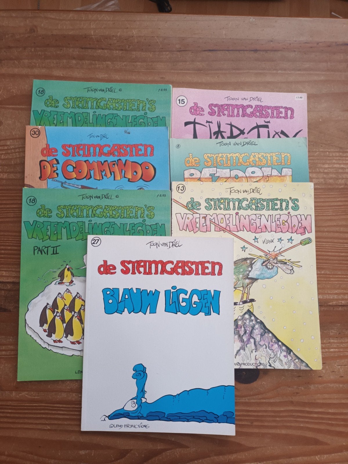 De Stamgasten stripboeken - Toon van Driel (6 stuks), Ophalen of Verzenden