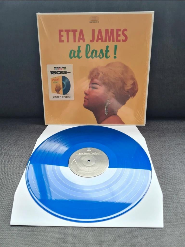 Etta James - At last - lp, 1960 tot 1980, Ophalen of Verzenden, Zo goed als nieuw, 12 inch